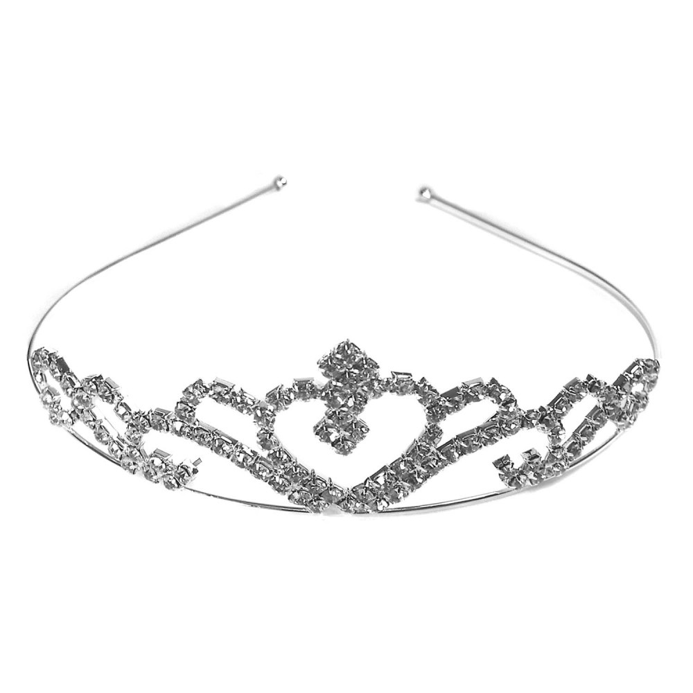 Rierousy Tiara Krone - Strass Diadem Für Hochzeit & Prinzessinnenpartys