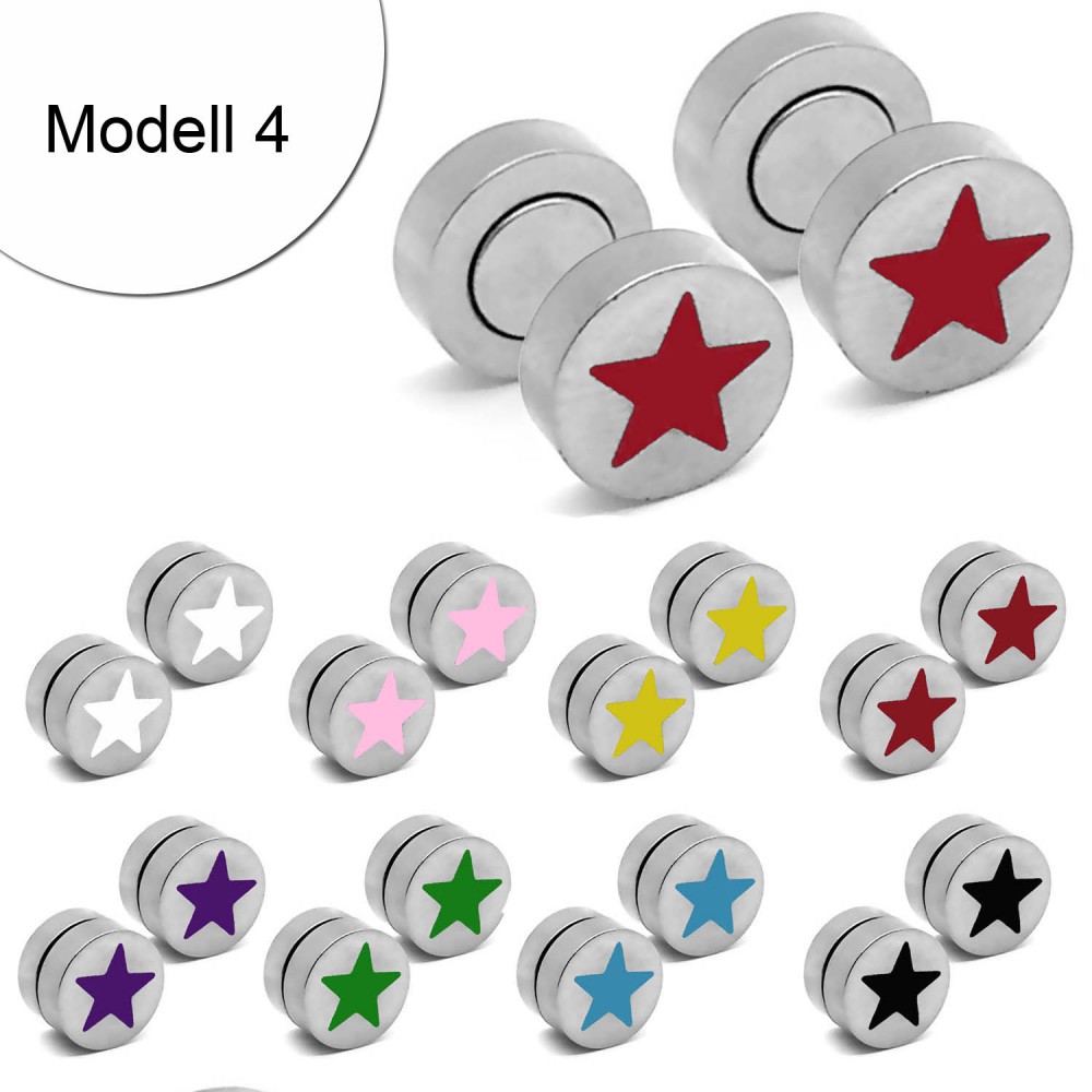 2 fakeplug fake earring tunnel ear plug piercing non pierced