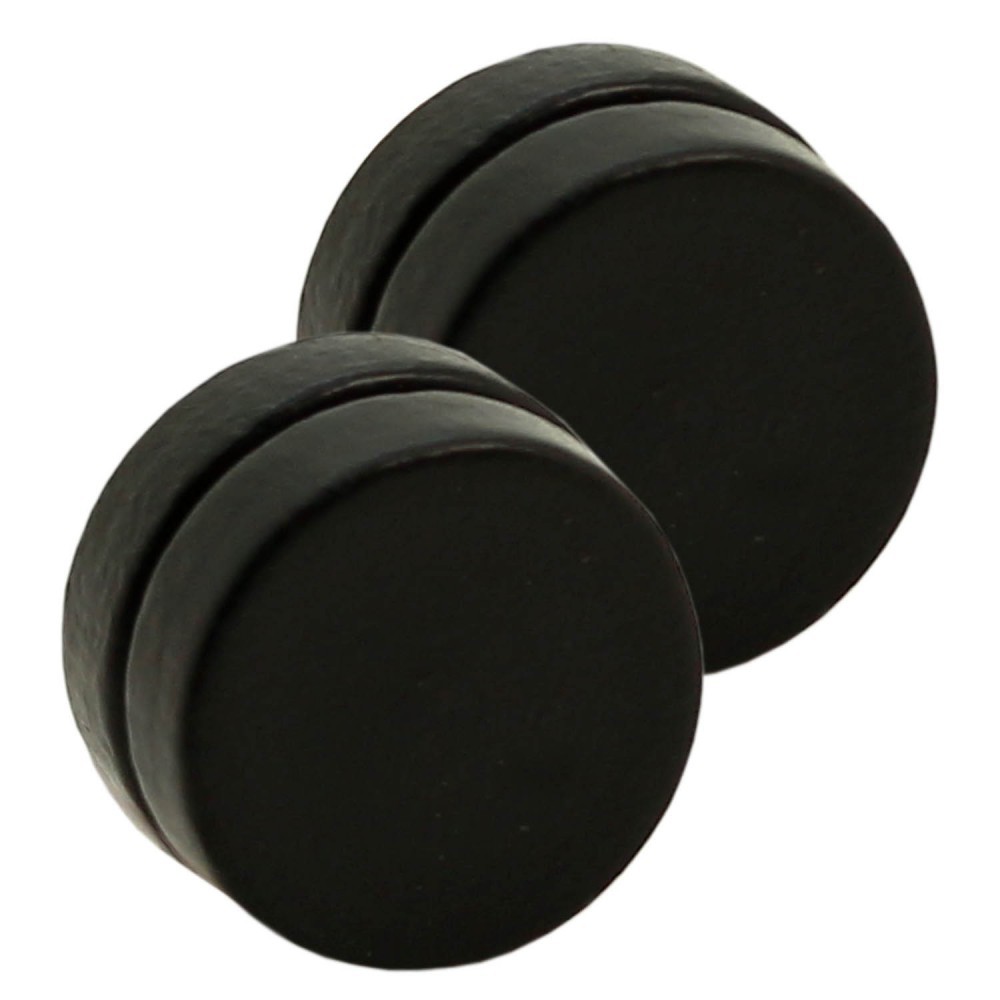 Tumundo Fake Plugs Aus Holz 14,5mm - Magnet Ohrringe Ohne Ohrloch