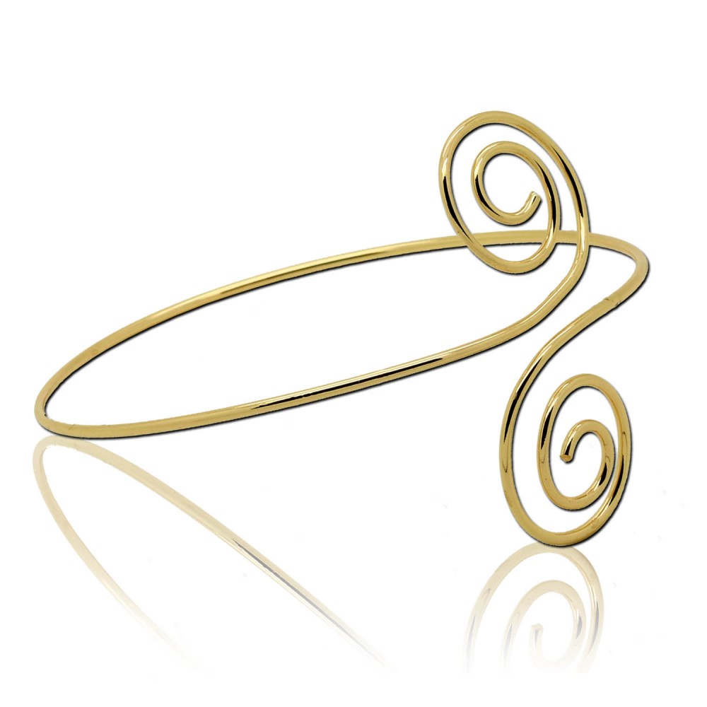 1 Fashion Upper Arm Bracelet Bangle Silver Gold Cuff Armlet Women