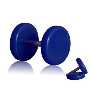 2 Falsos Falso Plug Túnel Piercing Pendientes 6 8 10 12 Colores Geniales - Imagen 9 de 11