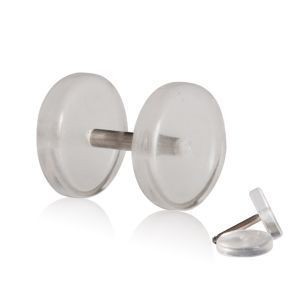 2 Falsos Falso Plug Túnel Piercing Pendientes 6 8 10 12 Colores Geniales - Imagen 11 de 11