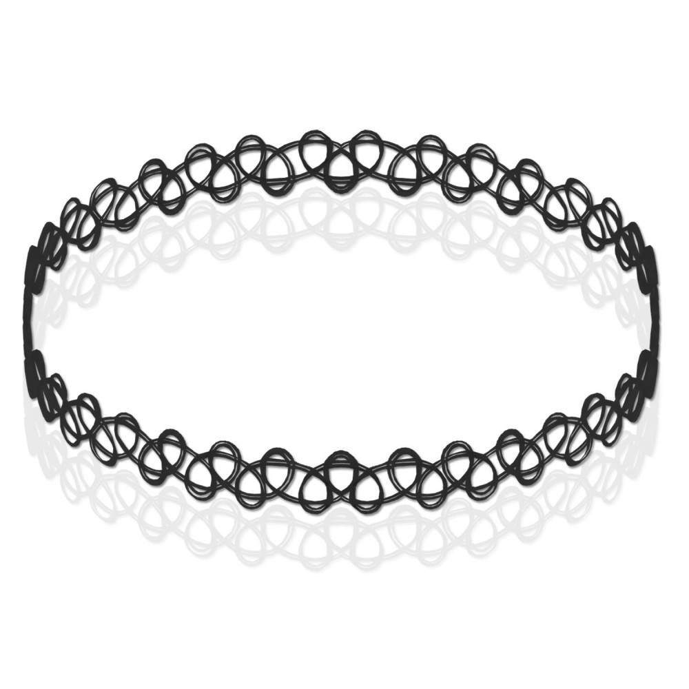 Kinder Halsband Halskette Henna Tattoo Kette Set Elastisch Choker Damen