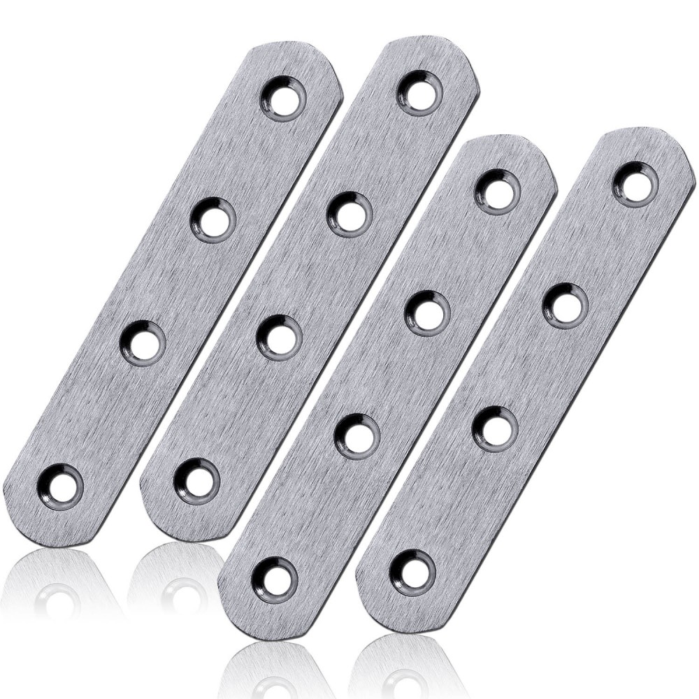 Stainless Steel Straight Bracket Repair Perforated Fixing Nail Plate